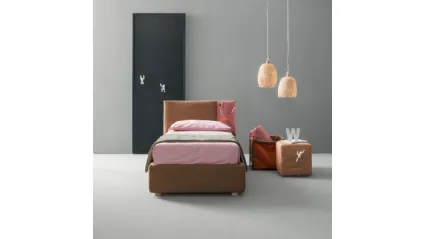 Letto singolo con contenitore Rift di Bside