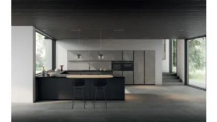 Cucina Moderna Glass 2|0 01 di Arredo3